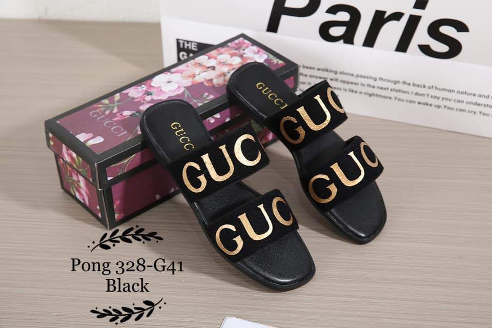 GG328-G41 Casual Sandals Shoes StyleMoto Black 35 