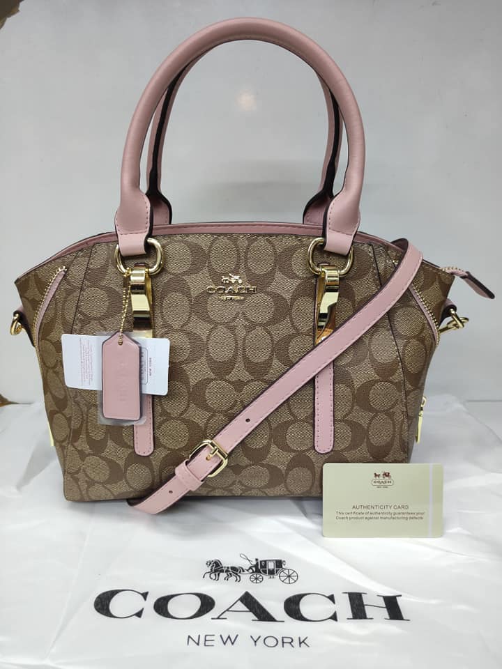 CH2160 Handbag With Sling StyleMoto Apricot/Pink 