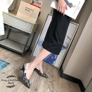 D478-8 Printed 2-Inch Slingback Heels StyleMoto 