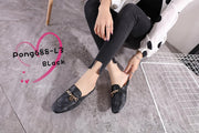 LV688-L3 Casual Flat Half Shoes StyleMoto 