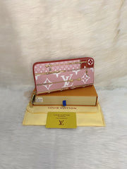 LV60017S Crafty Long Wallet StyleMoto Pink/Red 