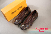 LV1283-L30 Casual Mini-Wedge Shoes Shoes StyleMoto Brown 36 
