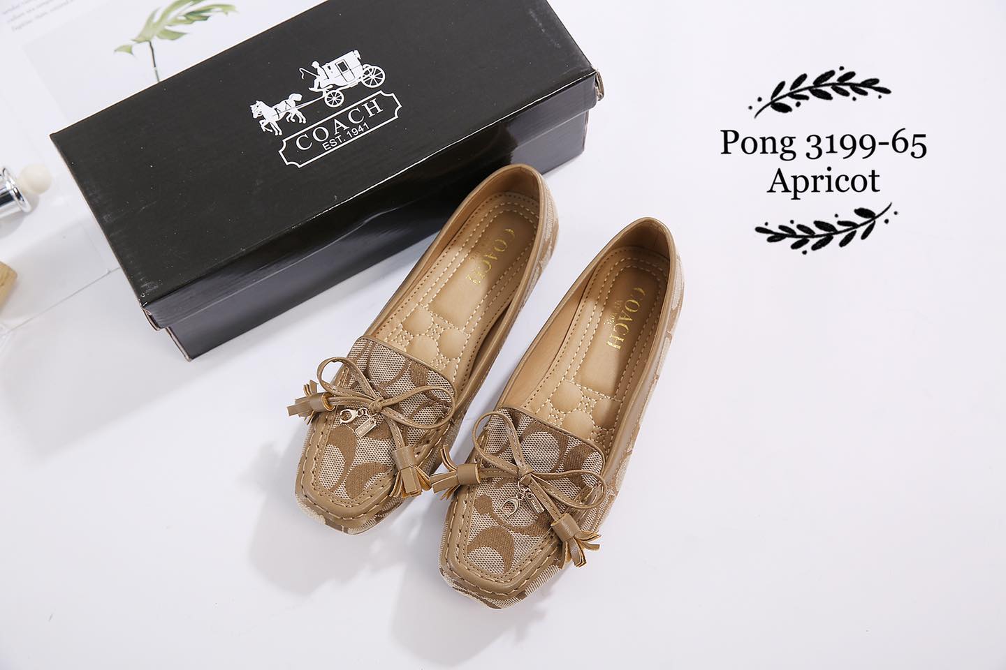 CH3199-65 Casual Loafer StyleMoto Apricot 35 