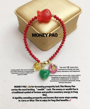 Jadeite Money PAO Bracelet StyleMoto Red 