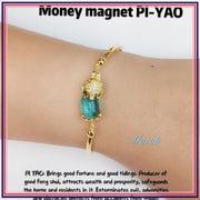 Money Magnet PI-YAO Lucky Crystal BIRTHSTONE Bracelet Bracelets StyleMoto March 