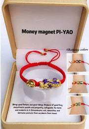 Money Magnet PI-YAO Red String Bracelet StyleMoto 