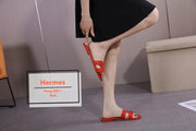 H888-1 Oran Stitched-Edge Plain Sandals Shoes StyleMoto 