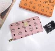 MCM601 Long Zip Wallet StyleMoto Pink 