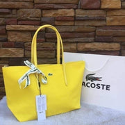 LAC0801 Horizontal Tote Bag StyleMoto Yellow 