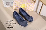 TB1283-526 Mini-Wedge Shoes StyleMoto Blue 35 